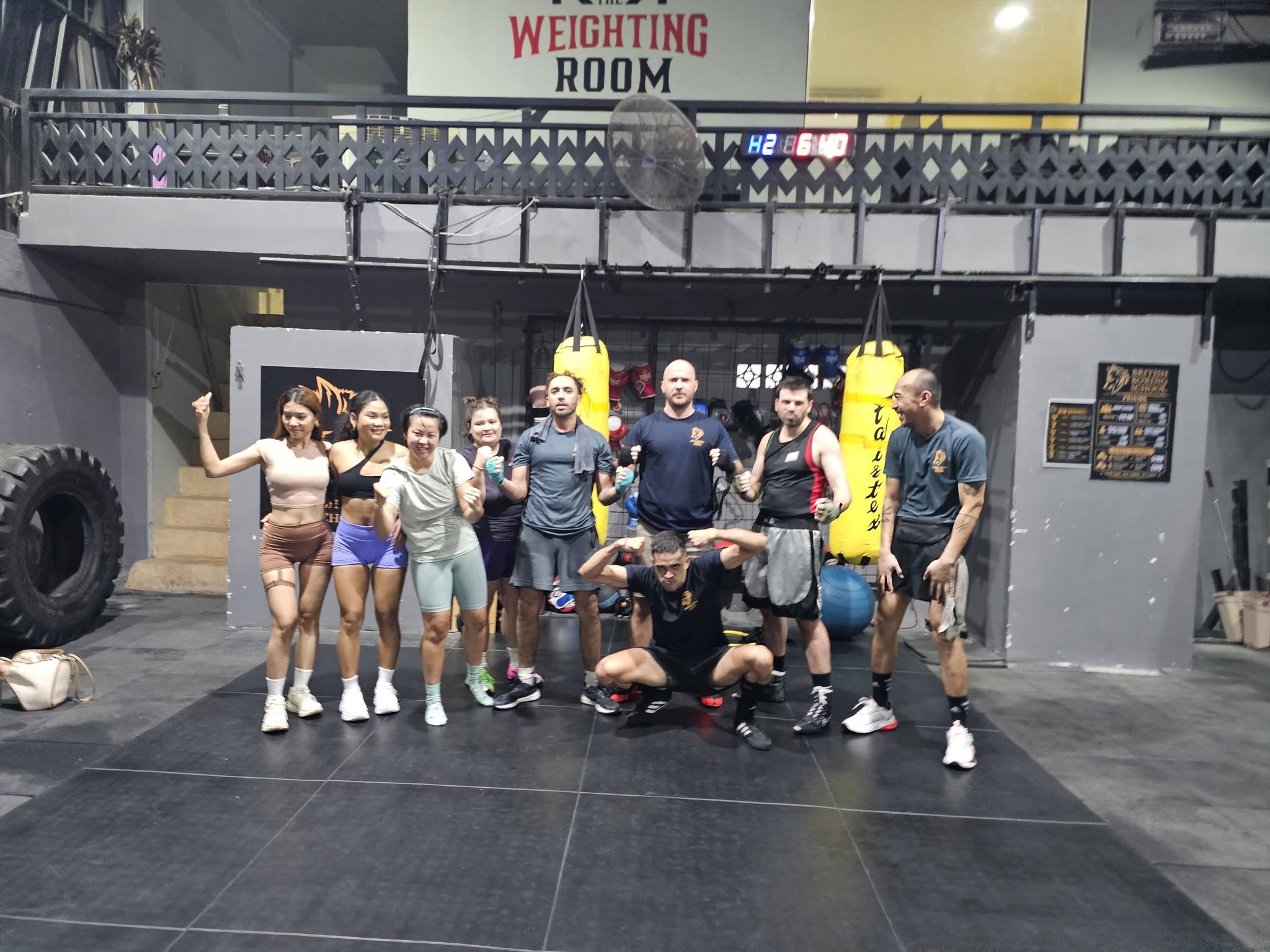 British Boxing School gym
