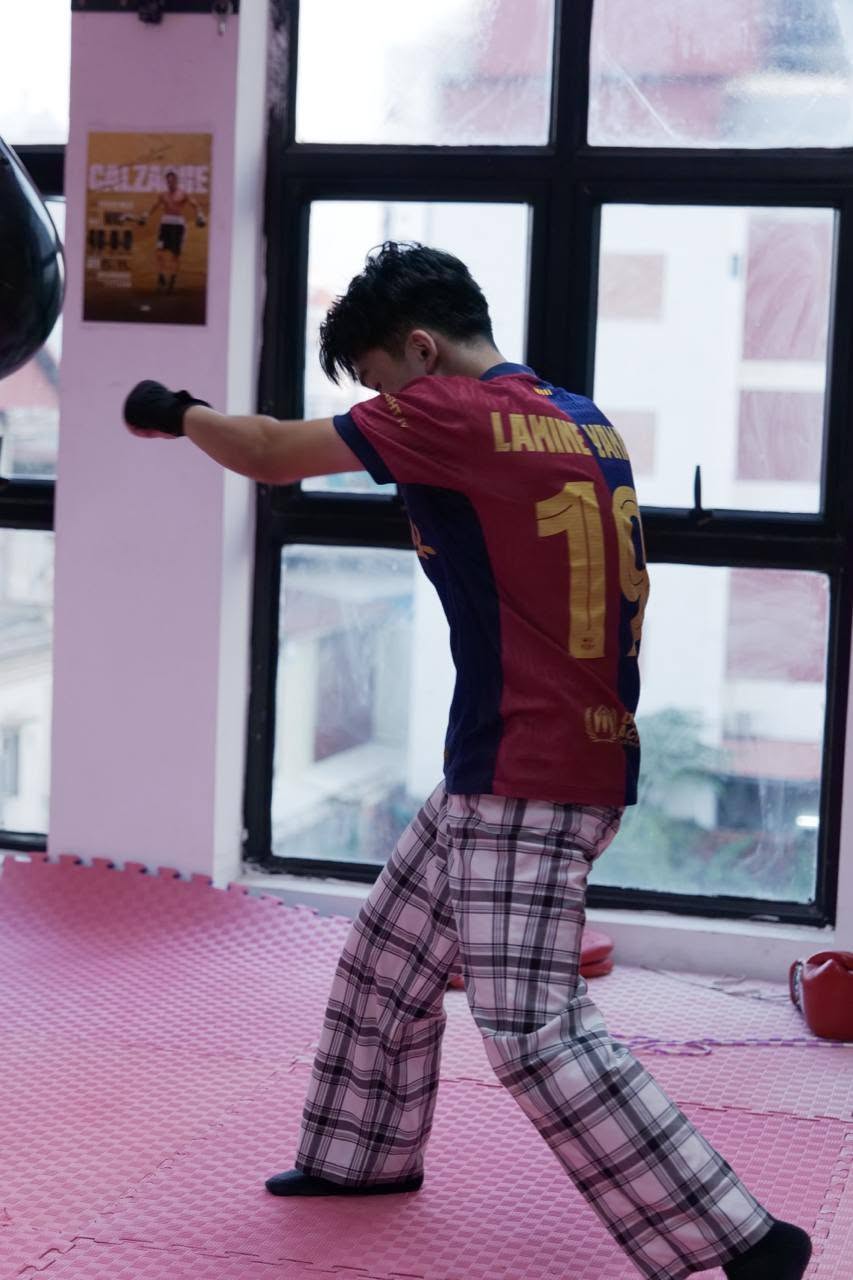 British Boxing School pad training